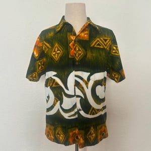 トップス 50s evelyn Margolis Hawaiian shirt トップス 50s evelyn Margolis Hawaiian shirt Vintage 50s