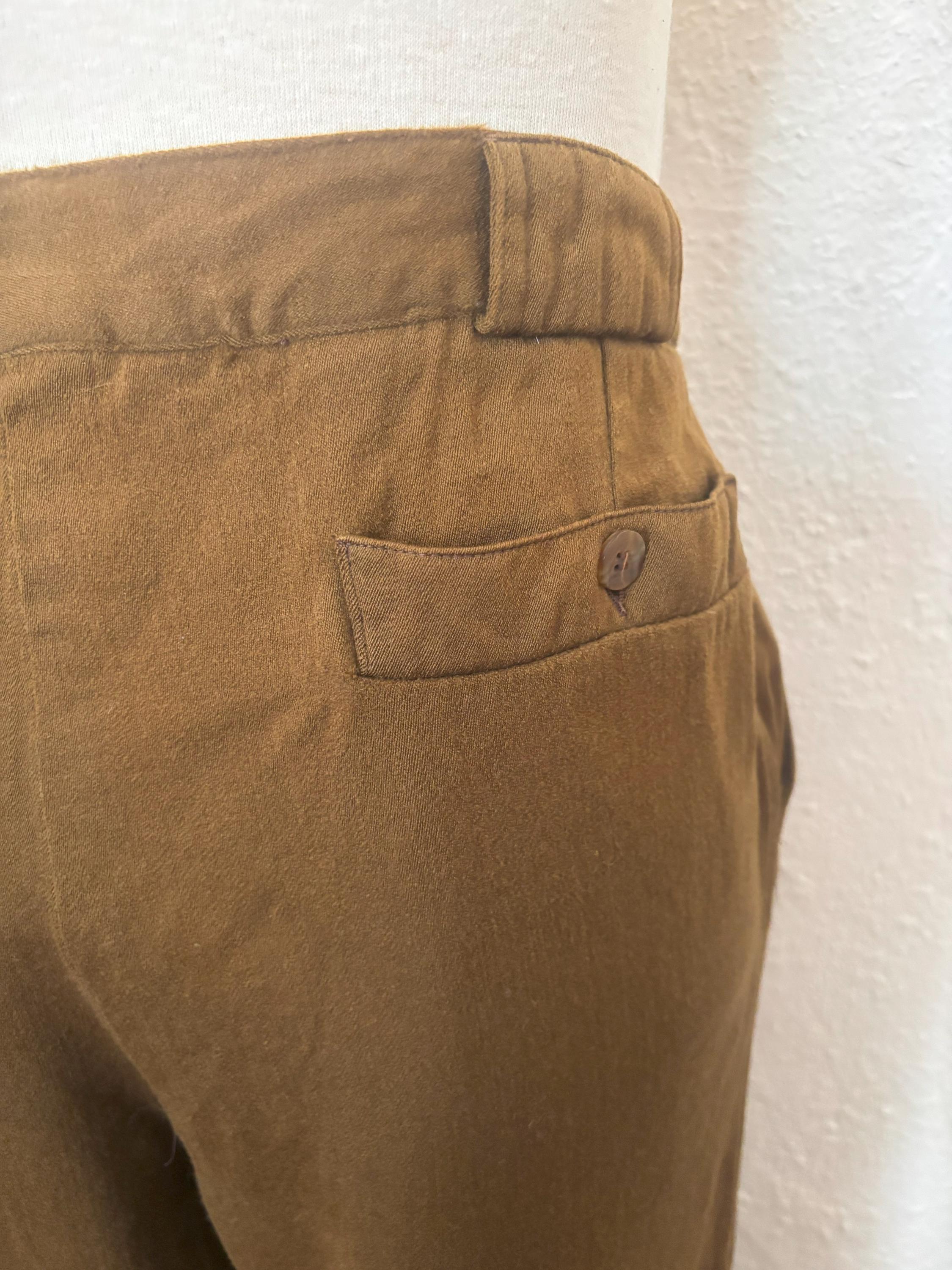 パンツ 80s vintage Giorgio Armani wool slacks 1980s/90s Vintage Giorgio Armani Tailored Wool Trousers