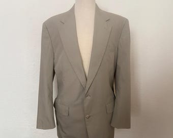 AS IS 1990s Giorgio Armani Wool Pants, Size 36 | 90s Vintage Brown