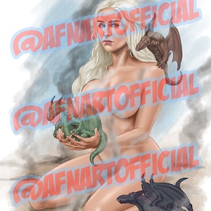 Mother of Dragons - Illustration