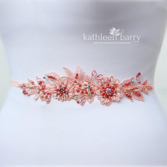 beaded dress belt Satin Mermaid Wedding Dresses with Beaded Belt loveangeldress