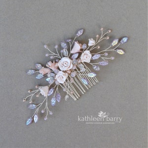 Gardenia Hair Comb - Etsy display picture 2
