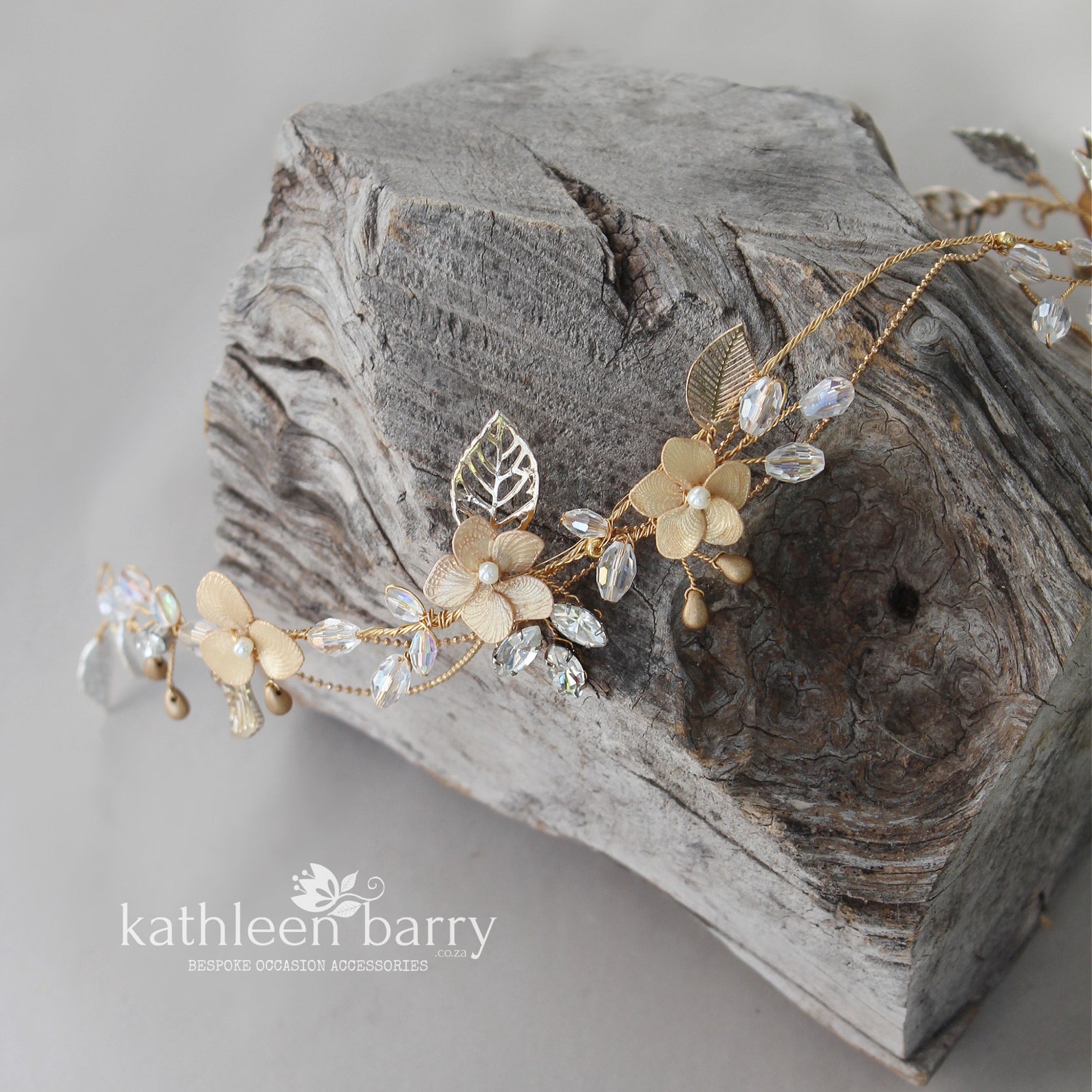 Gold Leaf Crown Leaf Gold Floral Detail Wedding Hair Etsy