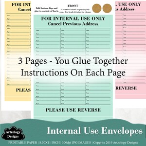 printable wage envelope digital paper journal pages junk etsy