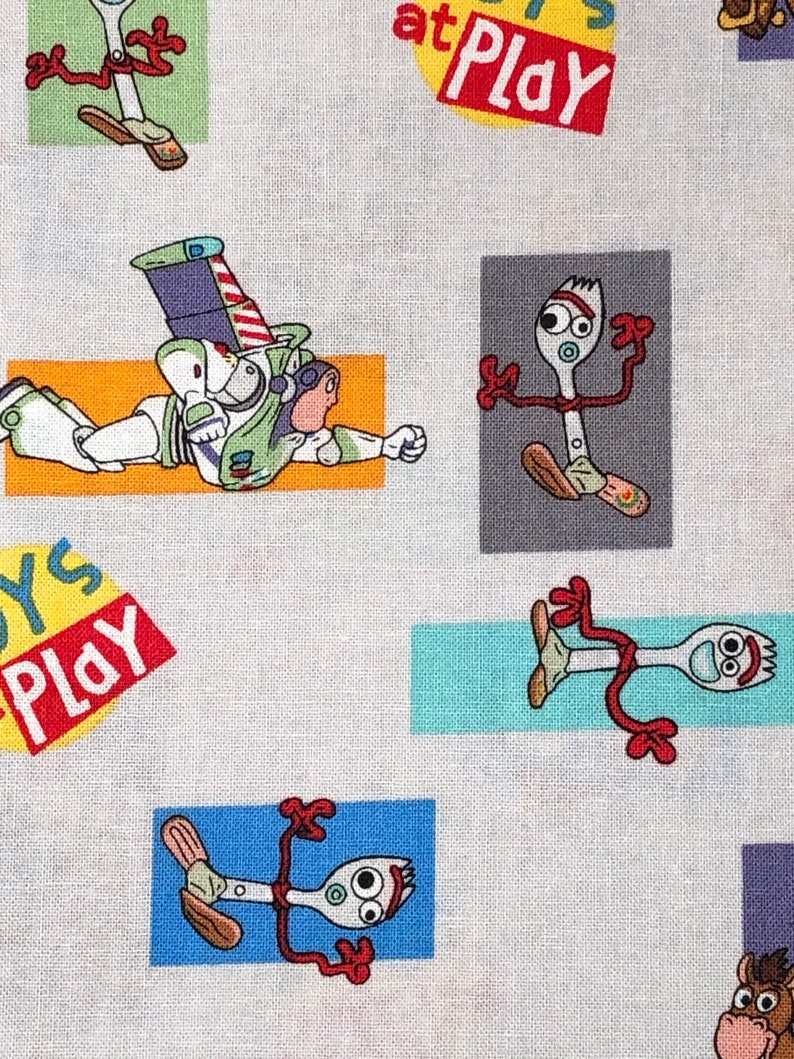 Disneys Pixar Toy Story Cotton Fabric 18 X 21 Fat Quarter | Etsy