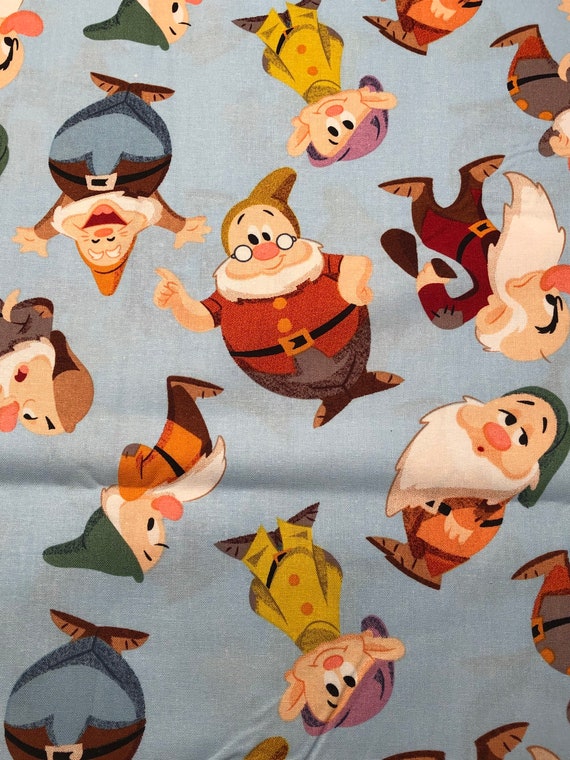 Disney’s Princess Snow White Yellow Cotton Fabric 18” x 21” Fat Quarter Disney’s Princess Snow White Yellow Cotton Fabric 18” x 21” Fat Quarter