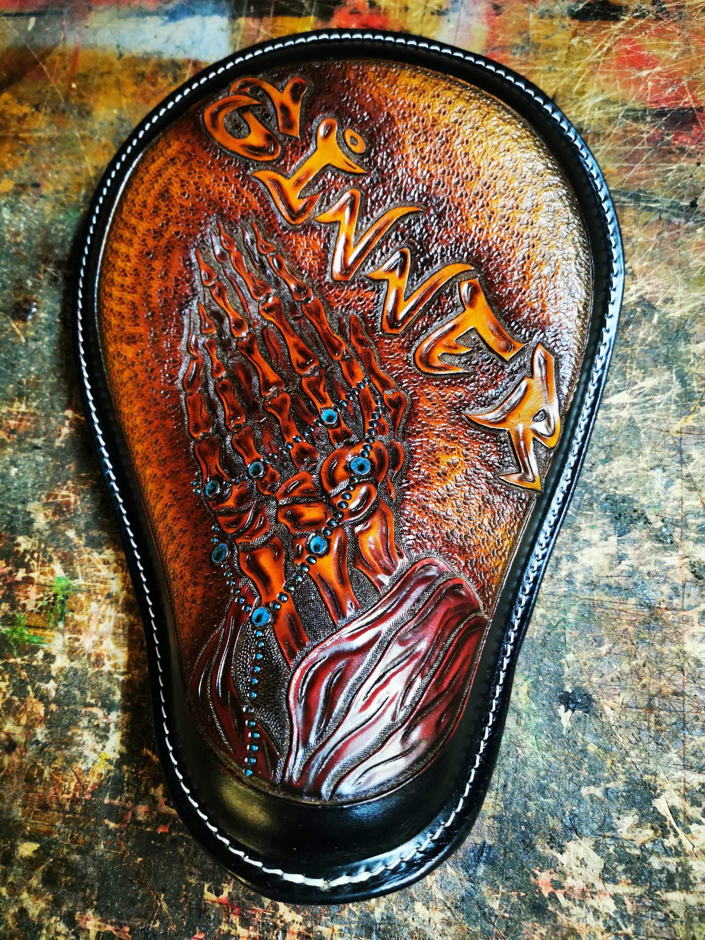 hardtail chopper seat