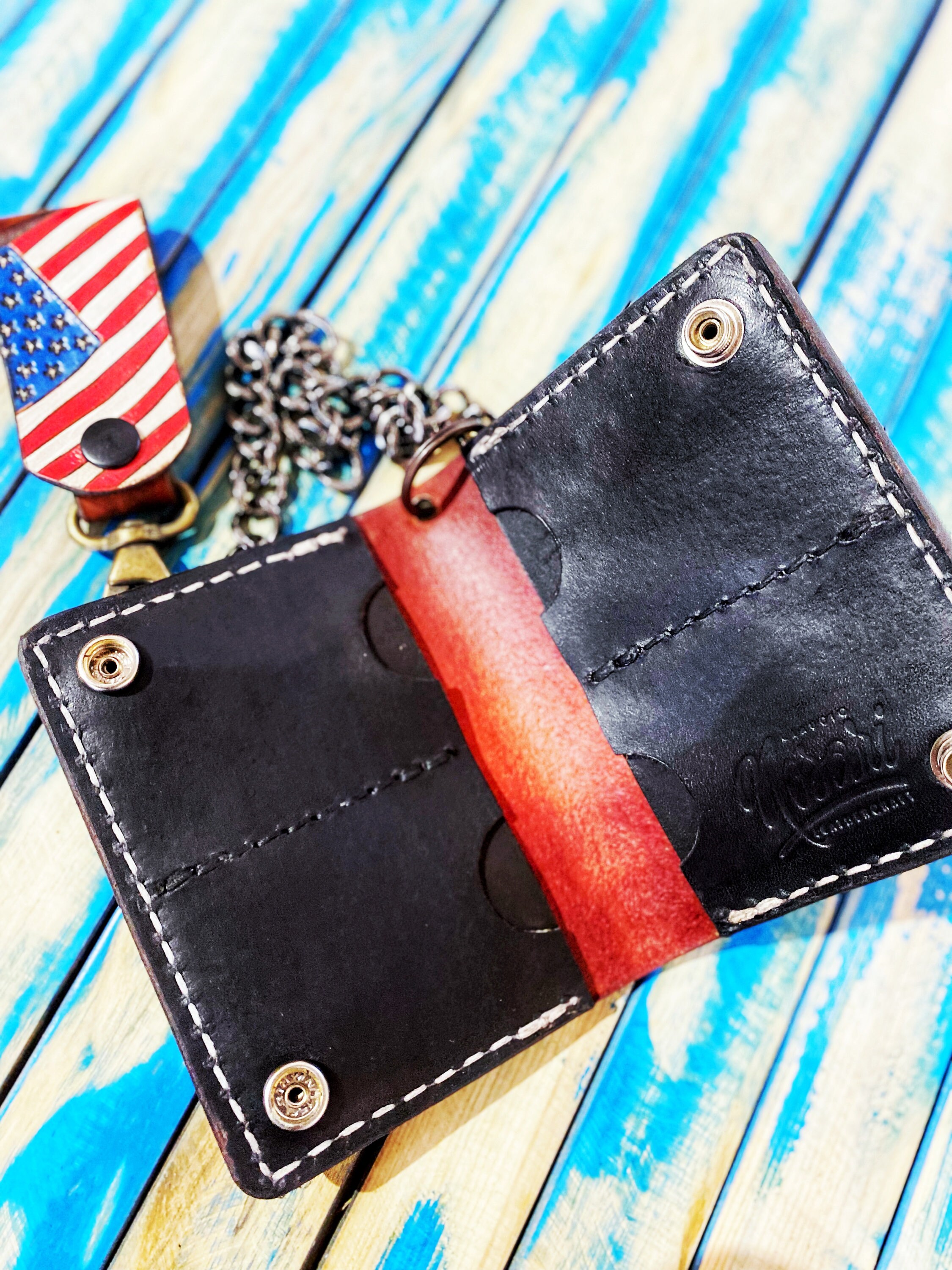 小物 wood bullet design wallet chain Amazon.com: Men Long Fashion Wallet Chain Strong Bullet Dark