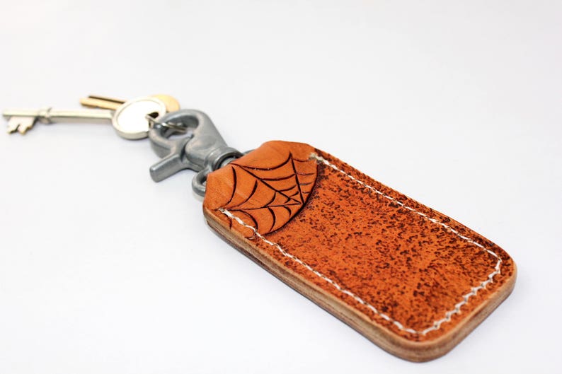 Leather Keyring Key Holder Key Fob Key Ring Key Chain Key Etsy UK