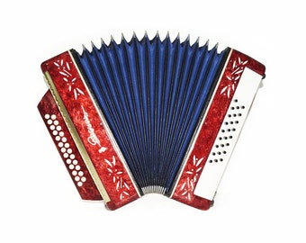 Bayan Jupiter Lux Russian Button Accordion Double Cassotto Etsy