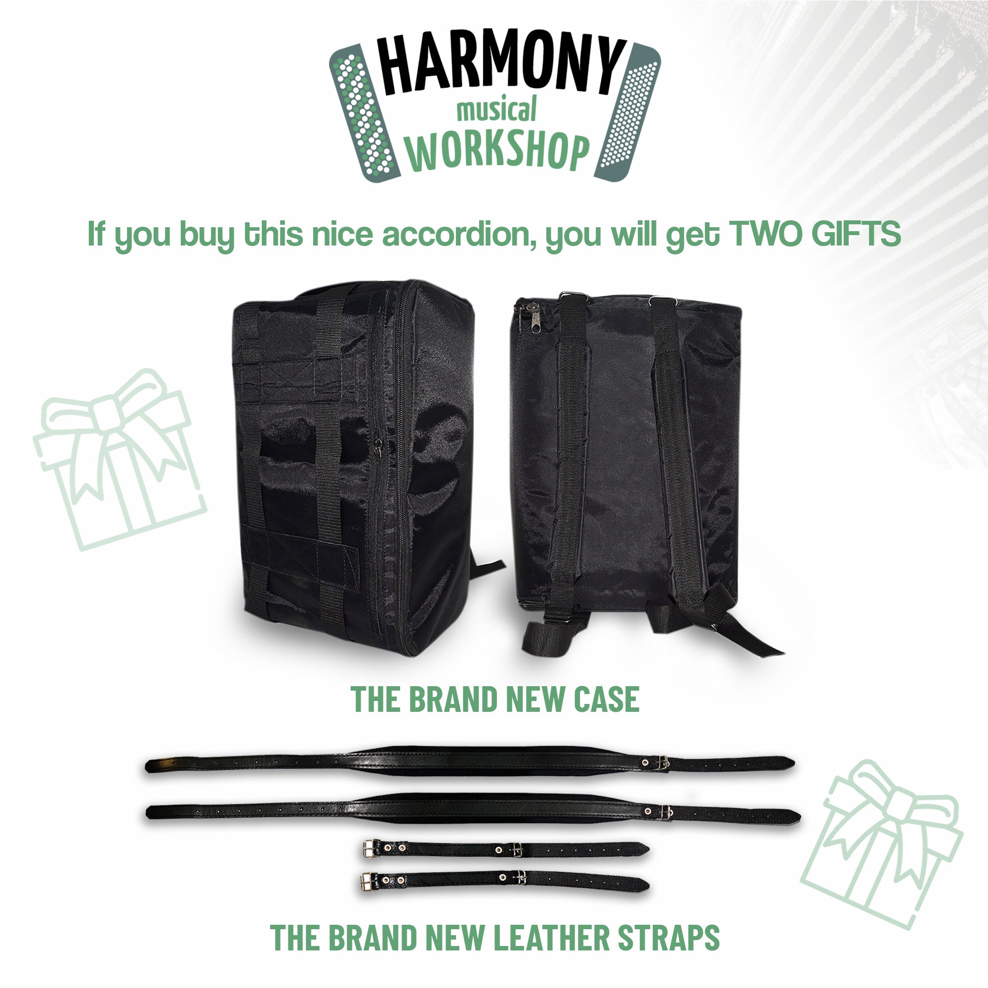 ロシア製アコーディオン、オリジナルピアノアコーディオン Ariya 96