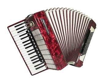 Weltmeister Stella Accordion 120 Bass Made in Germany, New Straps
