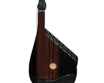 Traditional Folk Ukrainian Bandura Chromatic String Musical