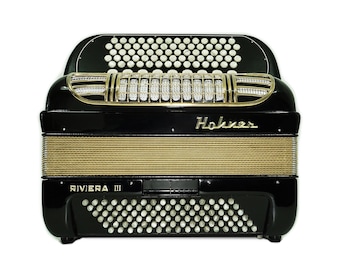 Hohner アコーディオン、オールドヴィンテージ Hohner Club II ダイア