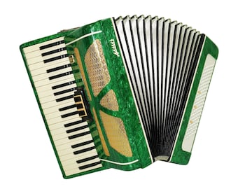 ピアノアコーディオン Baile 120 Bass、中国製、大人用キーボード