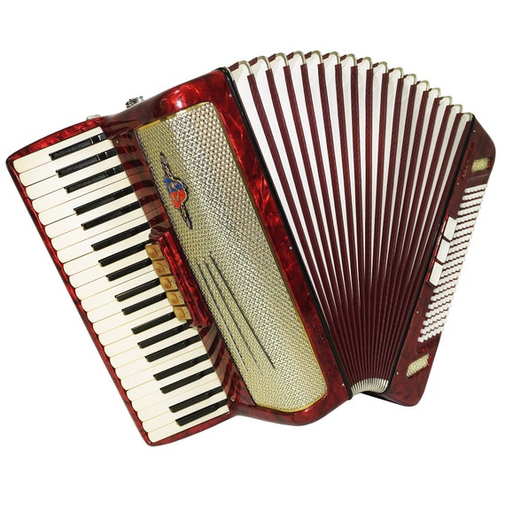 Accordéon de piano Barcarole Prominenz fabriqué en Allemagne 120 boutons de  basse, nouvelles sangles, étui 2230, son riche et lumineux, accordéon de  concert pour adultes -  Canada