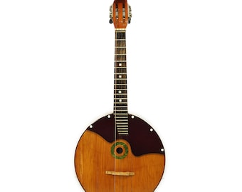 Vintage Old Domra, 4 Strings, 23 Frets, Natural Wood, High Quality Original Musical Instrument, Beautiful Sound!