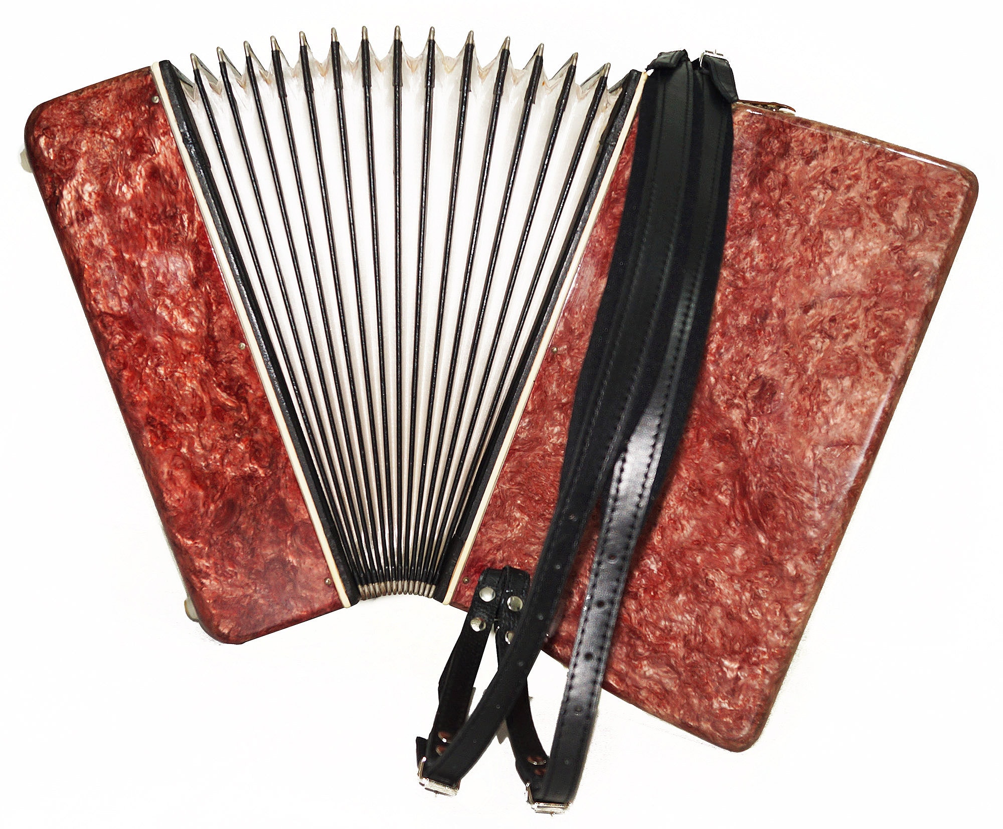 ロシア製アコーディオン、オリジナルピアノアコーディオン Ariya 96