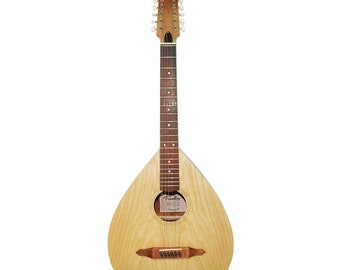 Lute Guitar Acoustic 12 Strings Guitar Kobza Vihuela made in Ukraine Natural Wood Handmade Folk Musical Instrument Very Beautiful sound