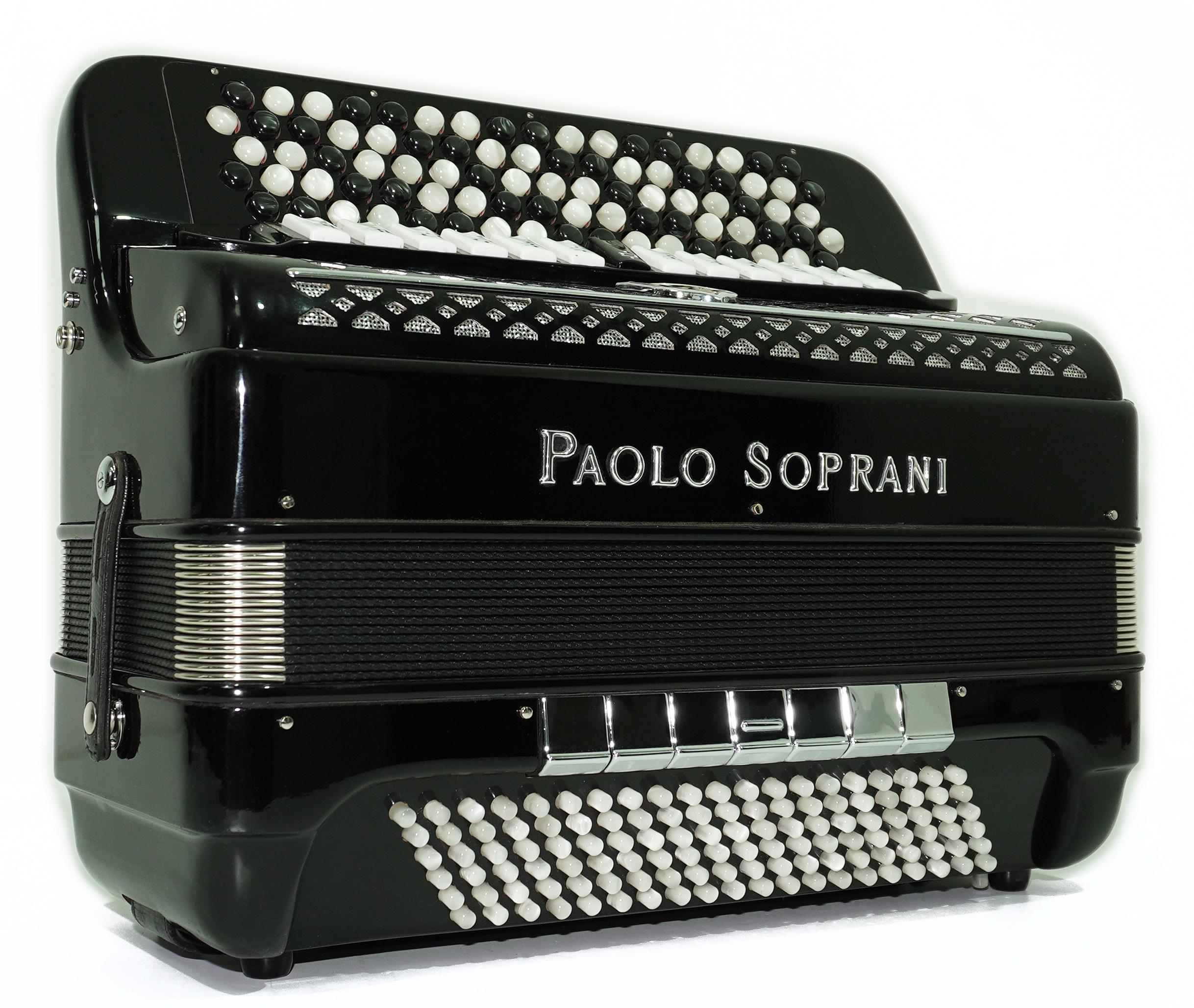 Paolo Soprani 5 Rows Button Accordion 120 Bass Made in Italy, C