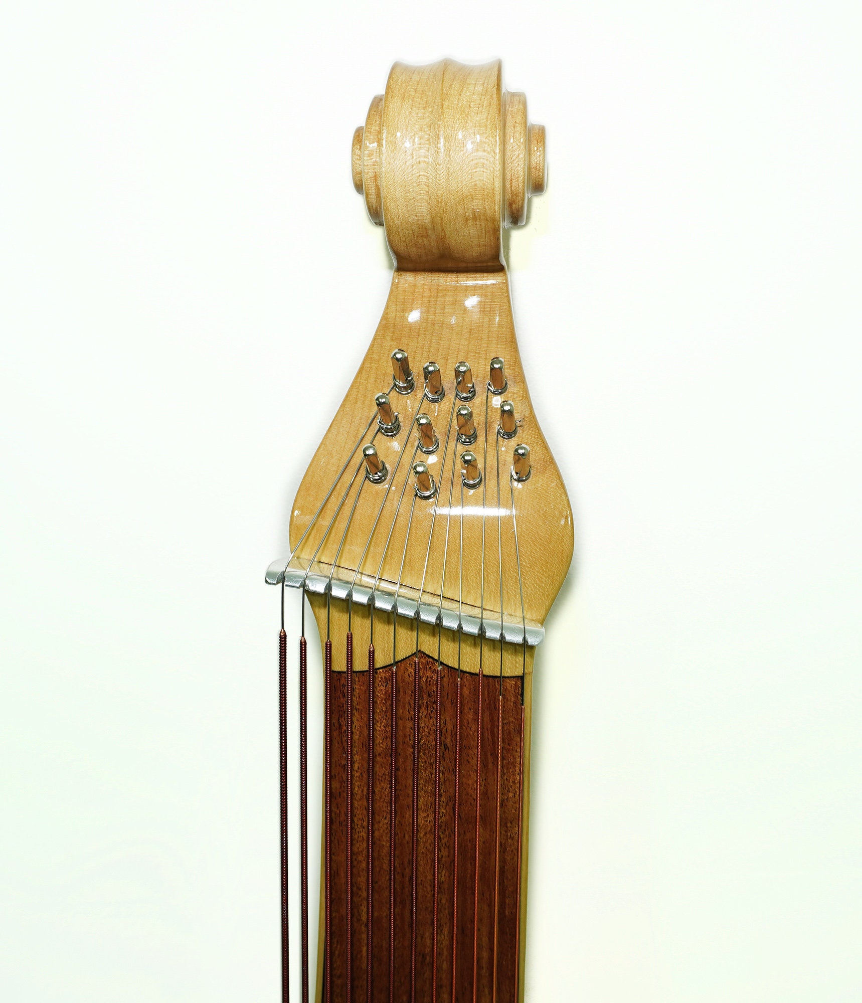 Folk Lviv Bandura 55 Steel Strings Lightweight Chromatic Musical