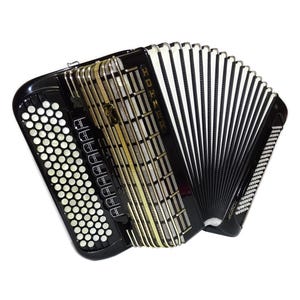 Hohner Atlanta 145 Akkordeon 5 Rows Button Accordion made in Germany Professional Musical Instrument for Adults