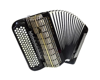Hohner Atlanta 145 Akkordeon 5列ボタンアコーディオン Cグリフ