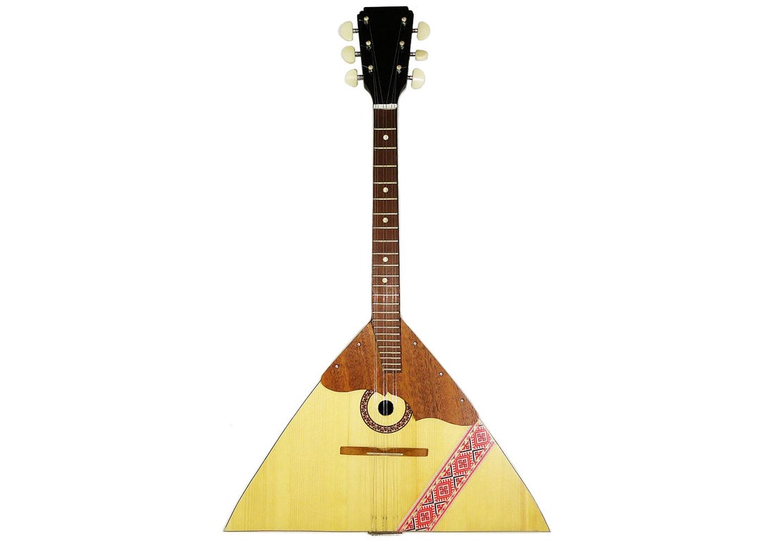 Handmade 6 Strings Prima Classic Original Russian Balalaika. High ...