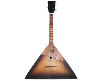 クラシックオリジナルバラライカプリマ3弦、ハンドメイドフォーク