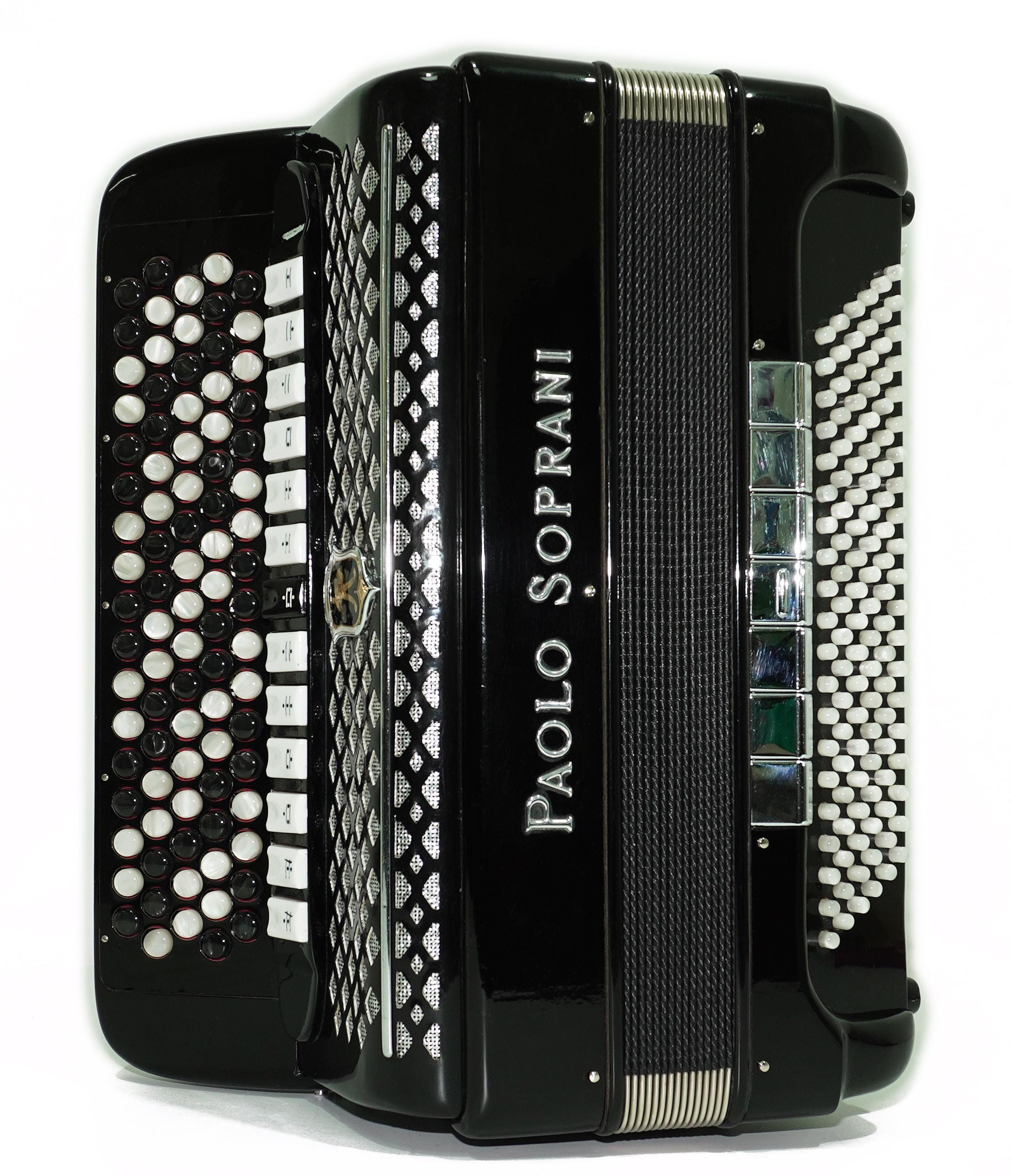 Paolo Soprani 5 Rows Button Accordion 120 Bass Made in Italy, C