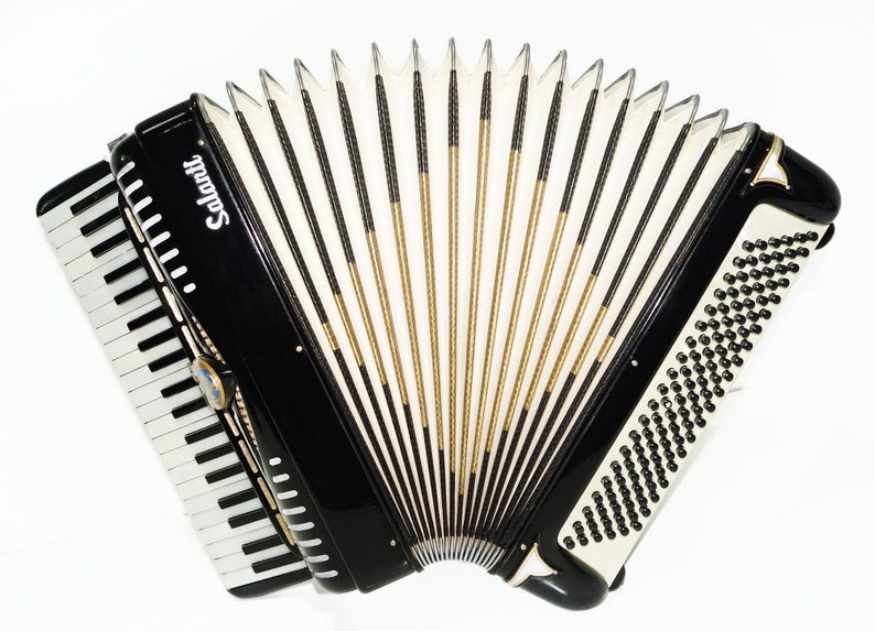 Rare Lightweight Piano Accordion Salanti made in Italy Full Etsy
