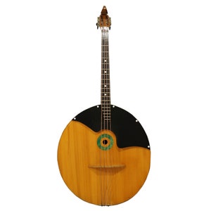 Vintage Russian Domra, 4 Strings, 20 Frets, Natural Wood, Quality Original Folk Musical Instrument, Amazing Sound!