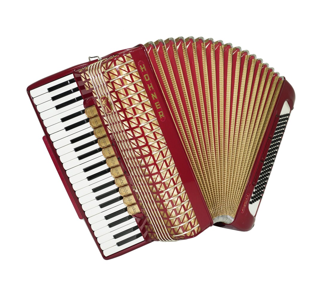 Hohner Atlantic IV De Luxe Piano Accordion 120 Bass, Made in