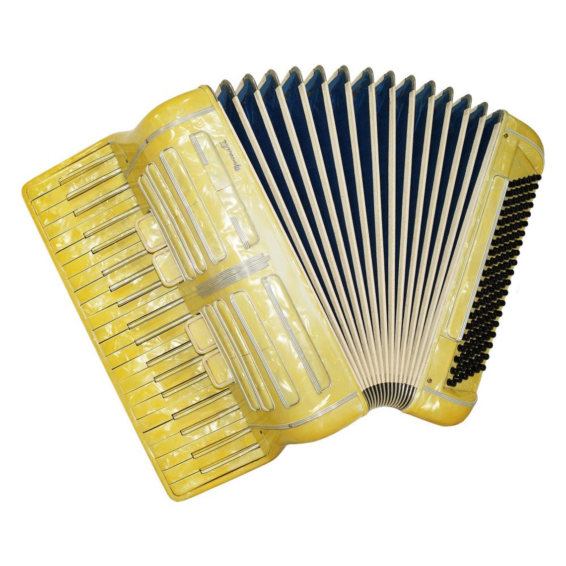 Italian Piano Accordion Macerata Vintage 120 Bass made in Etsy