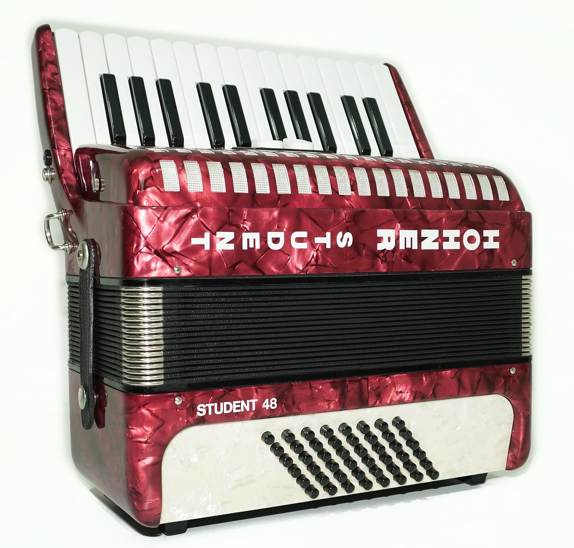HOHNER Student 48 Bass Lightweight Piano Accordion, German