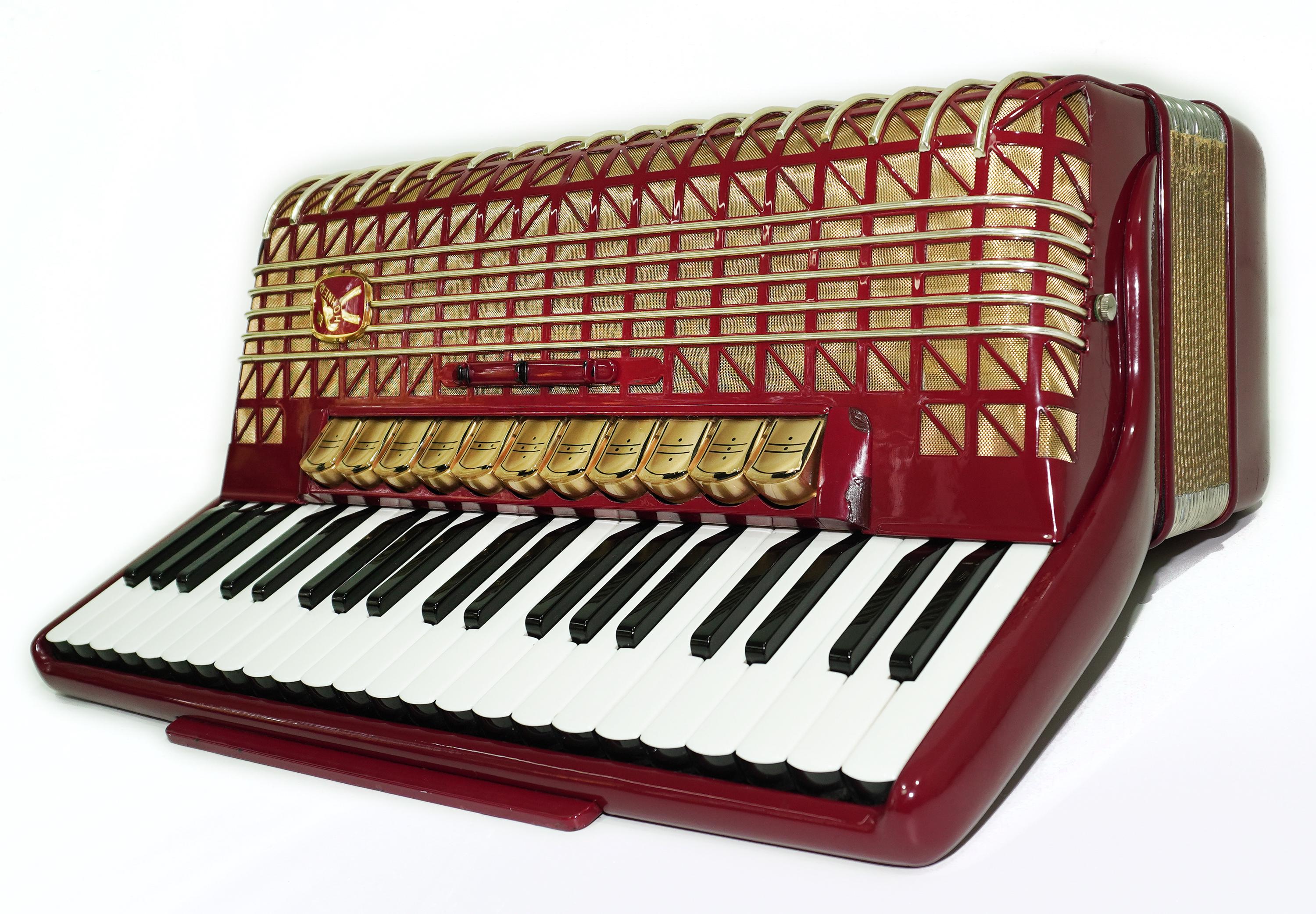 HOHNER ATLANTIC IV N DELUXE アコーディオン Hohner Atlantic IV De Luxe Piano Accordion 120 Bass, Made in