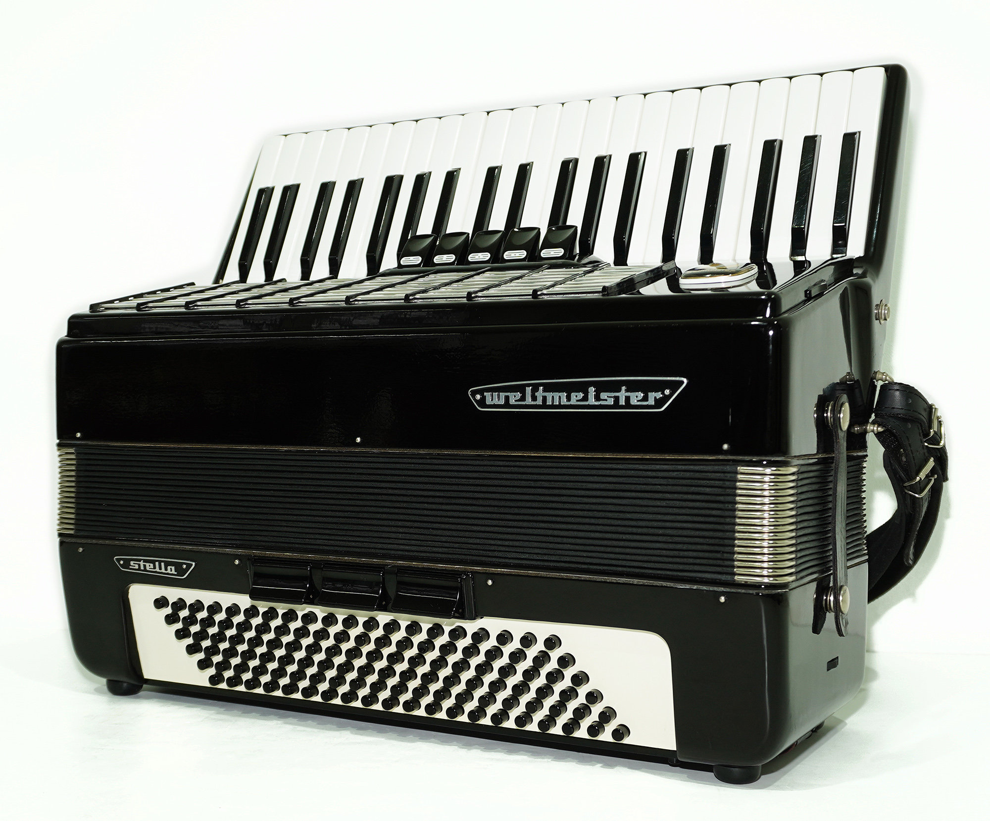 【希少品】WELTMEISTER STELLAアコーディオン 鍵盤楽器 Weltmeister Stella Piano Accordion, Made in Germany, 120