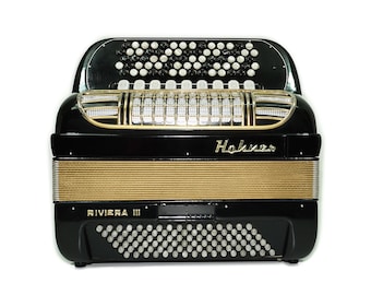 Hohner Club IIIM Diatonic Squeezebox, Original German Button