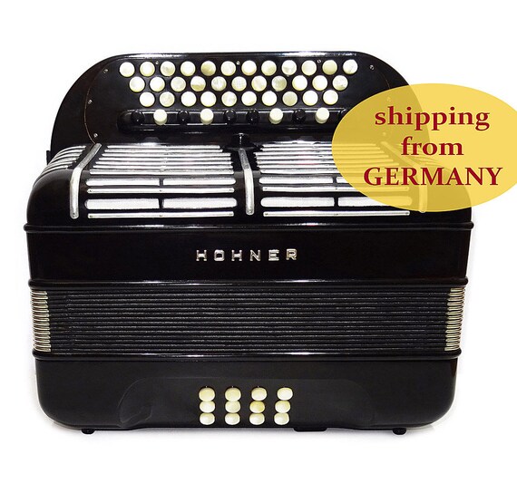Hohner Diatonic Double Cassotto Button Accordion Rare Original