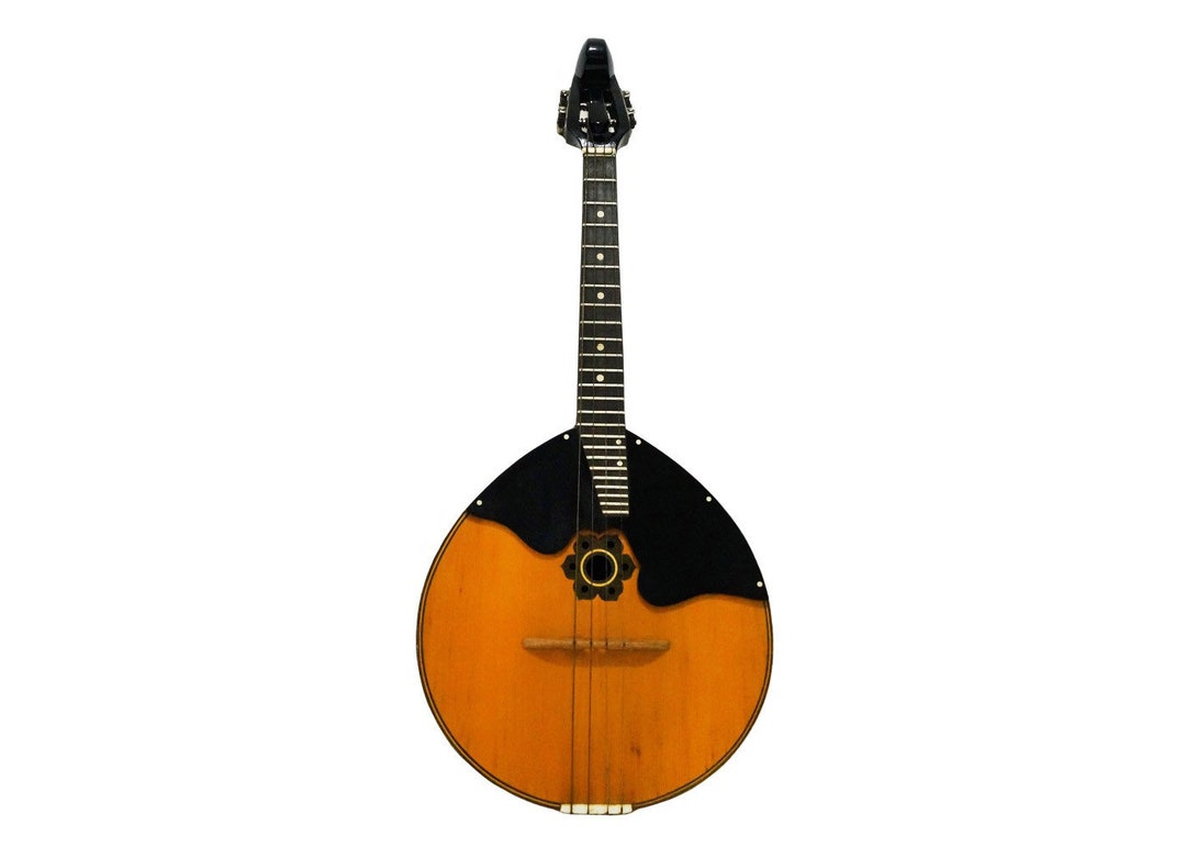 Professional Russian Domra 4 Strings 24 Frets Natural Wood