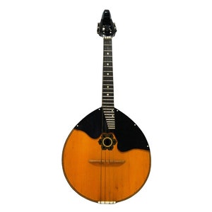 Professional Russian Domra, 4 Strings, 24 Frets, Natural Wood, High Quality Original Musical Instrument, Amazing Sound!