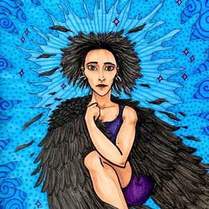 Gamayun, Black Bird Prophetess