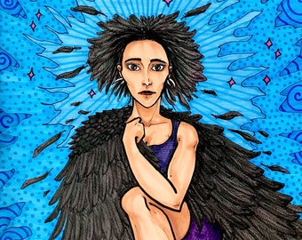Gamayun, Black Bird Prophetess