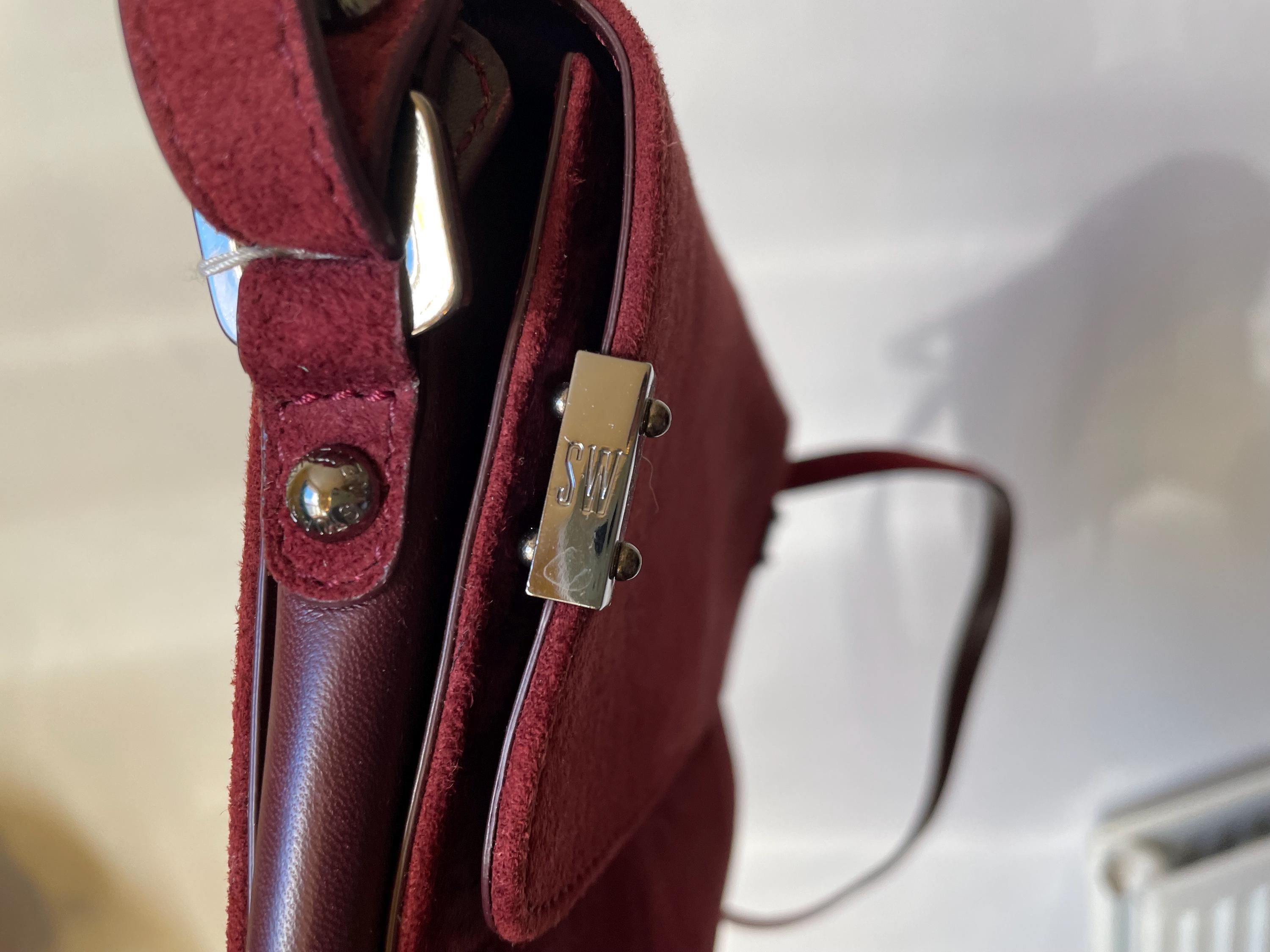 Russell&Bromleyレザーハンドバッグ ショルダーバッグarchive Russell Bromley Bag - Etsy