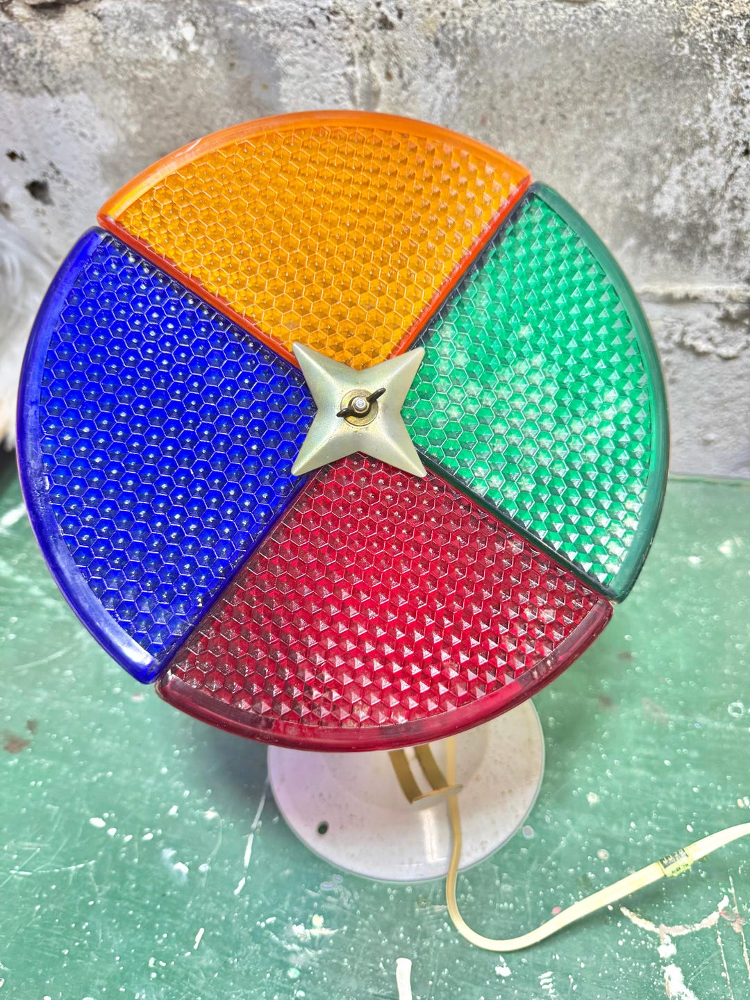 Vintage Christmas Color Wheel Light Penetray Mid Century - Etsy