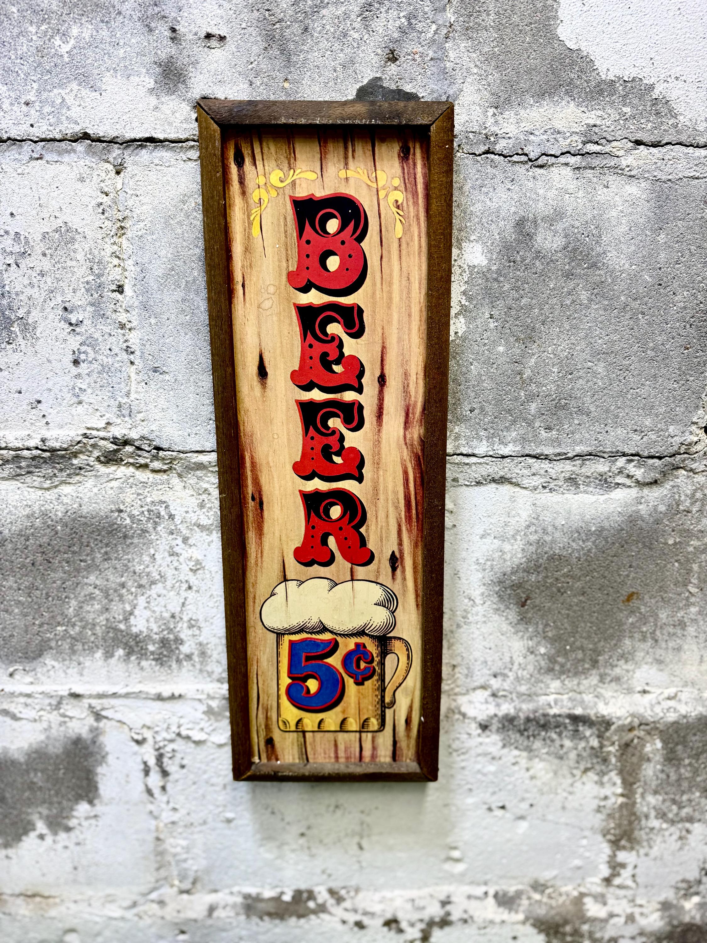 70s Beer Signs - Etsy