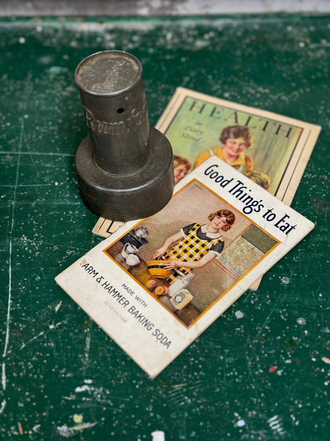 Vintage Rumford Biscuit Donut Cutter Antique Advertising Etsy