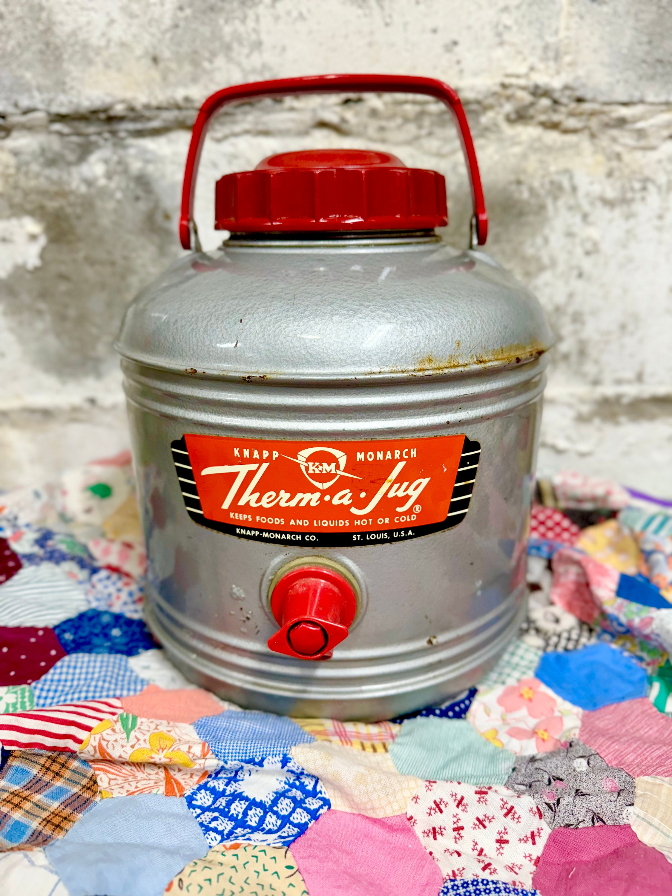 うのにもお得な情報満載! Knapp Therm-a-jug Vintage Monarch Etsy - Gallon Bakelite Ted ジャグ