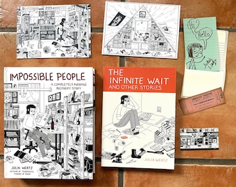 Book Bundle: Impossible People & the Infinite Wait plus prints and more!