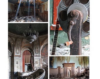 Abandoned Theaters, one photo print (See other listings for other subjects)